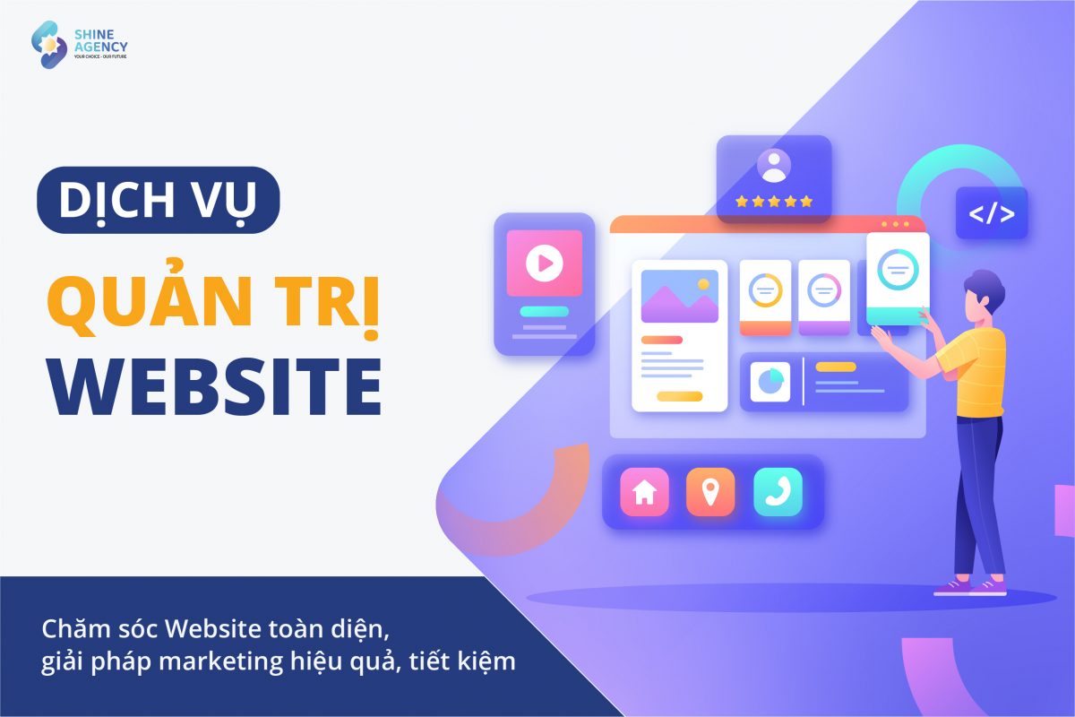 dịch vụ quản trị website