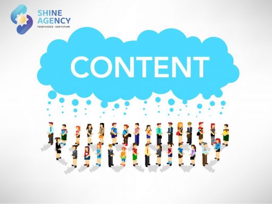 nội dung trên website